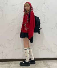 Candy Stripper フリル リボン FANCY RIBBON リュック Candy Stripper（キャンディストリッパー）の「FANCY RIBBON