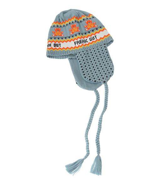 ANARCHY BEAR NORDIC FLIGHT CAP | Candy Stripper（キャンディ