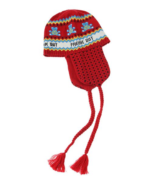 ANARCHY BEAR NORDIC FLIGHT CAP | Candy Stripper（キャンディ