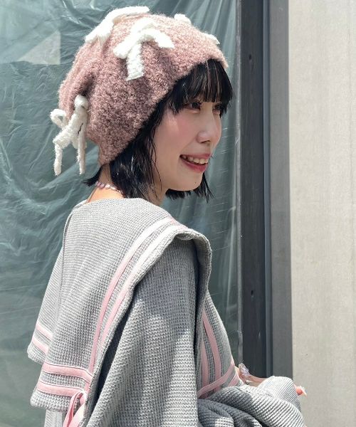 Candy Stripper ニット帽 ニットキャップ LOLLIPOP MULTI BORDER