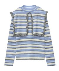 ❤️最終価格❤️candystripper BE WITH YOU RIB TOPS SHEER TOPS | Candy Stripper（キャンディ ストリッパー