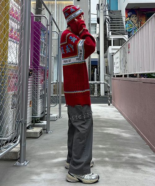 ANARCHY BEAR NORDIC KNIT | Candy Stripper（キャンディ