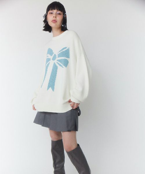 Candy Stripper｜GLITTER RIBBON KNIT | Rakuten Fashion(楽天