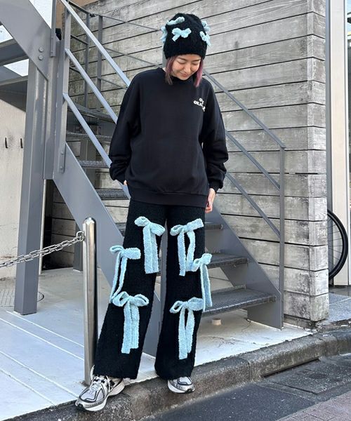 美品 今期 キャンディストリッパー 大き目リボン ジャージパンツ