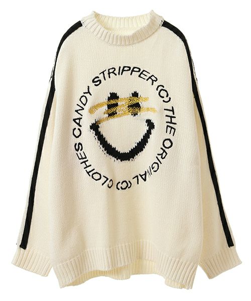 Candy Stripper ライオン ニット BLINDFOLDED SMILE KNIT | Candy Stripper（キャンディ
