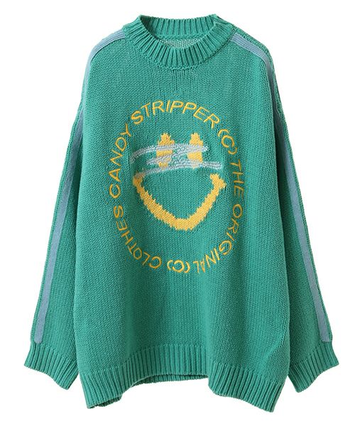 Candy Stripper ライオン ニット BLINDFOLDED SMILE KNIT | Candy Stripper（キャンディ
