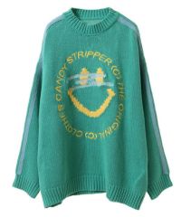 BLINDFOLDED SMILE KNIT | Candy Stripper（キャンディ