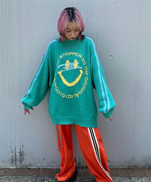 Candy Stripper DISTORTED SMILE ZIP フーディ Face Twisters Strawberry & Green Apple Taffy Candy | Zumiez