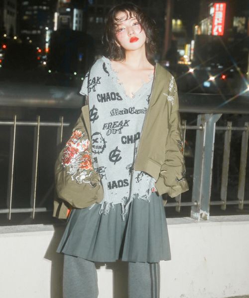 MEDLEY SMILE KNIT VEST | Candy Stripper（キャンディ