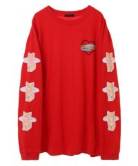 キャンディストリッパー　スウェット　赤　猫 キャンディストリッパー スウェット 赤 猫 COLLABORATION |Candy