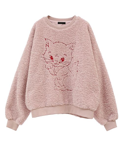 Candy Stripper * ボアトレーナー NAUGHTY CAT BOA TOPS | Candy Stripper（キャンディ