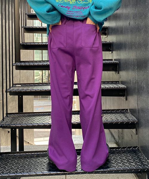CND ZIPPER TRACK PANTS | Candy Stripper（キャンディ