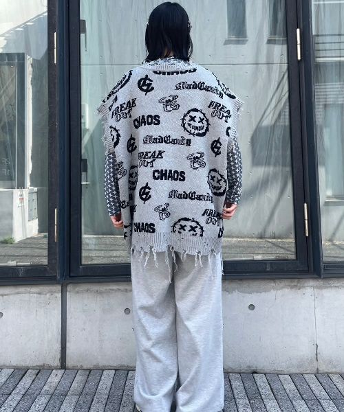 CND ZIPPER TRACK PANTS | Candy Stripper（キャンディ