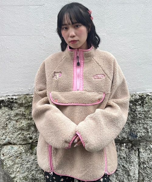 CND ELEPHANT BOA ANORAK | Candy Stripper（キャンディ