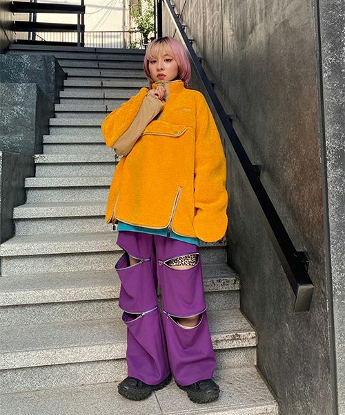 CND ELEPHANT BOA ANORAK | Candy Stripper（キャンディ