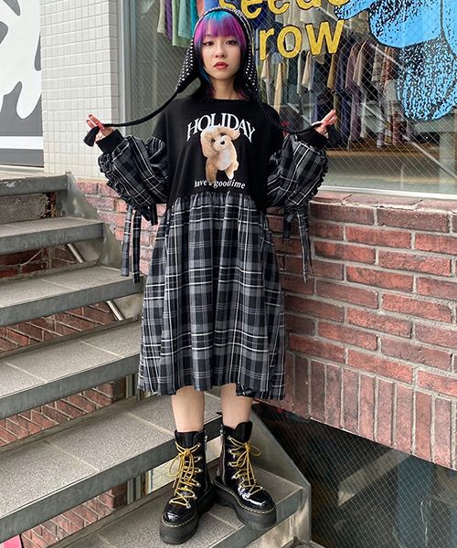 ワンピース AMOUR RIBBON CHECK ONE-PIECE 000000007885-01-l.jpg?t=