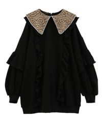 Candy Stripper シアートップス　レオパード Candy Stripper シアートップス レオパード Candy Stripper