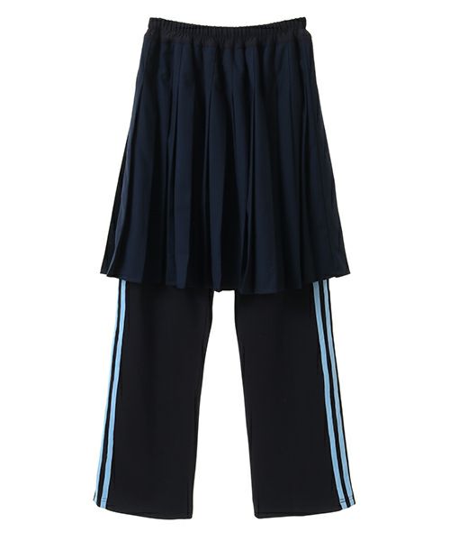 PLEATS LAYERED PANTS | Candy Stripper（キャンディ