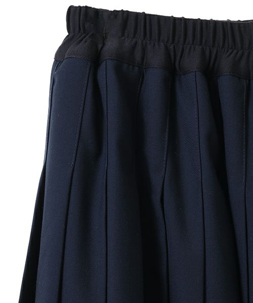 PLEATS LAYERED PANTS | Candy Stripper（キャンディ