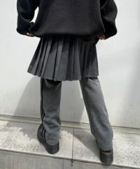 PLEATS LAYERED PANTS | Candy Stripper（キャンディ