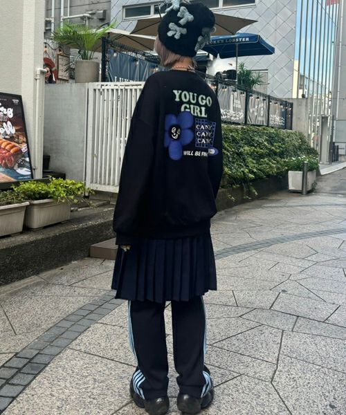 PLEATS LAYERED PANTS | Candy Stripper（キャンディ