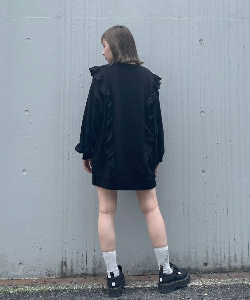 PARIS CAT SWEAT ONE-PIECE | Candy Stripper（キャンディ
