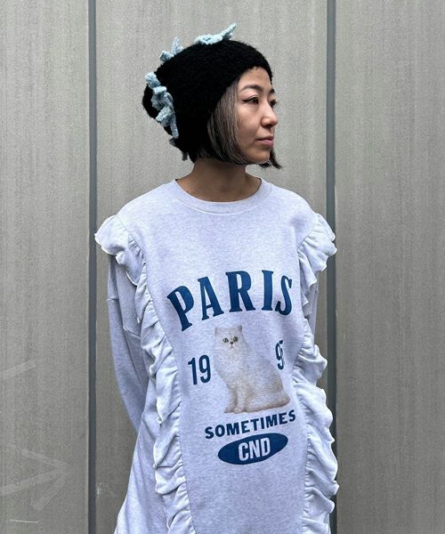 割引発見 CAT PARIS SWEAT Stripper（キャンディ Candy | ONE-PIECE トップス