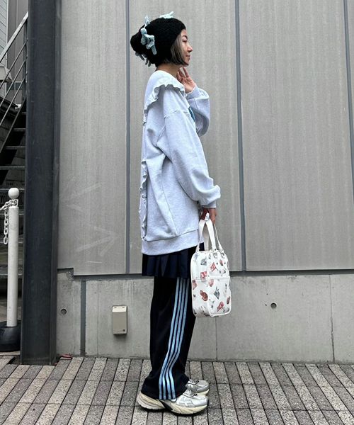 PARIS CAT SWEAT ONE-PIECE | Candy Stripper（キャンディ