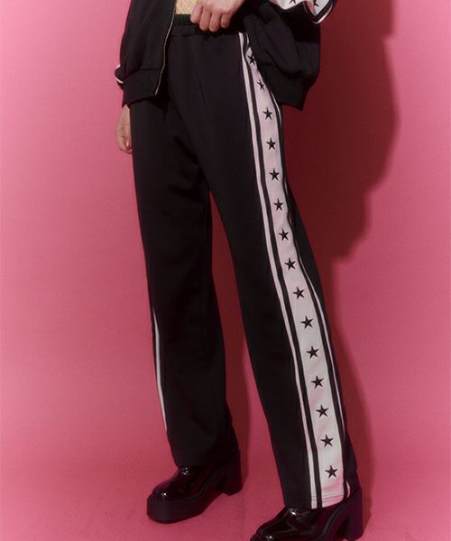 STAR LINE JERSEY PANTS | Candy Stripper（キャンディ