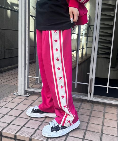 STAR LINE JERSEY PANTS | Candy Stripper（キャンディ