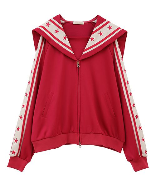 STAR LINE SAILOR JERSEY BLOUSON | Candy Stripper（キャンディ