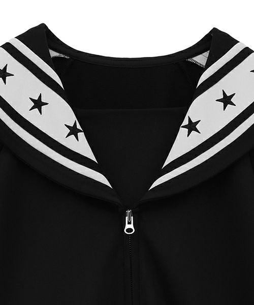 STAR LINE SAILOR JERSEY BLOUSON | Candy Stripper（キャンディ