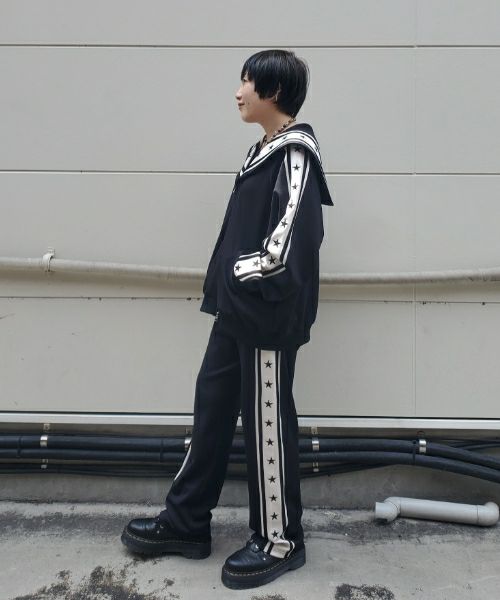 STAR LINE SAILOR JERSEY BLOUSON | Candy Stripper（キャンディ