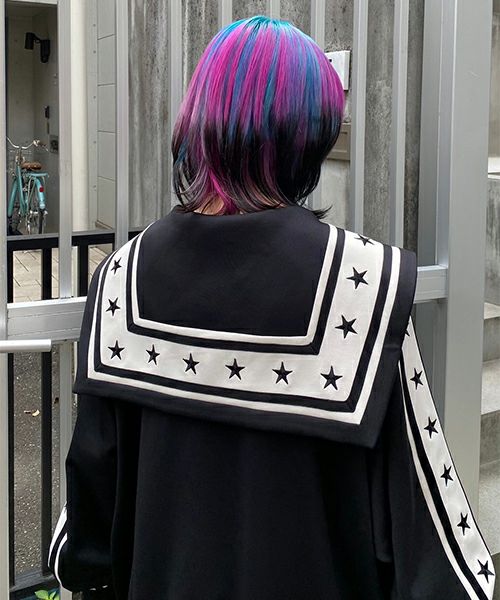 Candy Stripper STARLINE SAILORJERSEYブルゾン STAR LINE SAILOR JERSEY BLOUSON | Candy Stripper（キャンディ