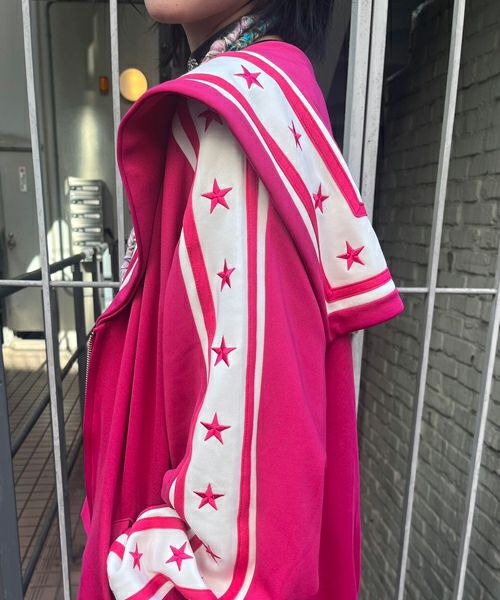 STAR LINE SAILOR JERSEY BLOUSON | Candy Stripper（キャンディ