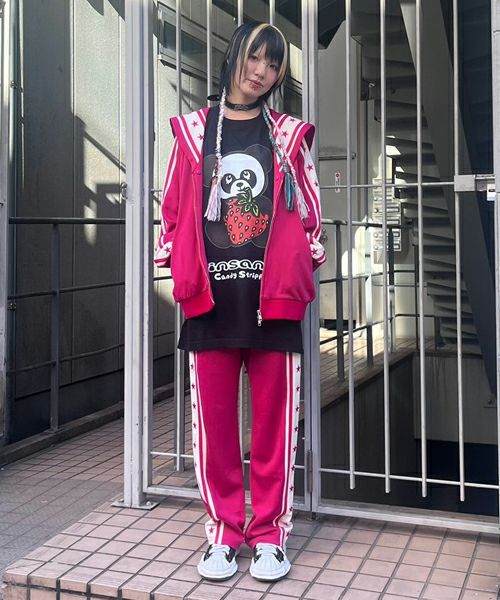 STAR LINE SAILOR JERSEY BLOUSON | Candy Stripper（キャンディ
