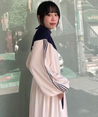 Candy Stripper CND TRACK ONE-PIECE レッド Candy Stripper ワンピース RIBBON CHINA : ZOZOTOWN Yahoo!店