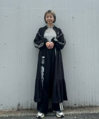 Candy Stripper CND TRACK ONE-PIECE レッド CND TRACK ONE-PIECE | Candy Stripper（キャンディ