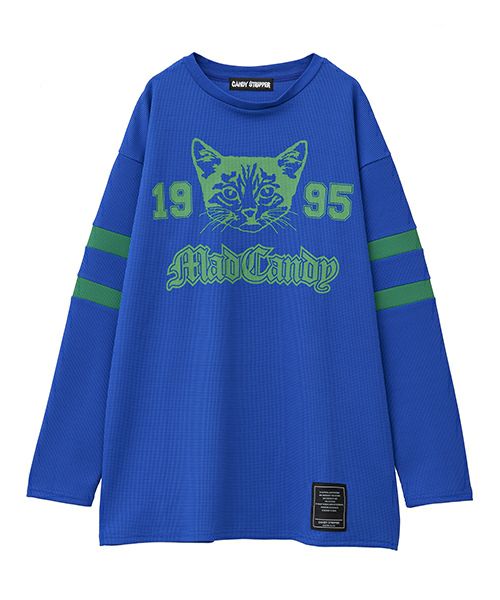 NUMBERING CATS WAFFLE TOPS | Candy Stripper（キャンディ