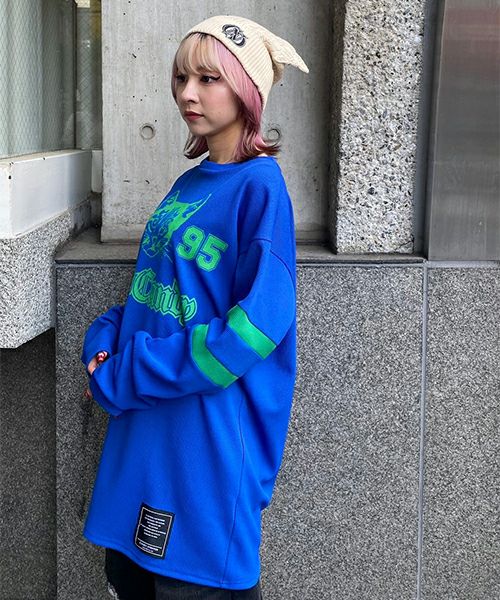 candystripper ねこ　ワッフルトップス NUMBERING CATS WAFFLE TOPS | Candy Stripper（キャンディ