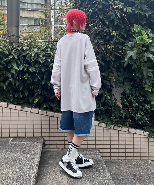 candystripper ねこ　ワッフルトップス NUMBERING CATS WAFFLE TOPS | Candy Stripper（キャンディ