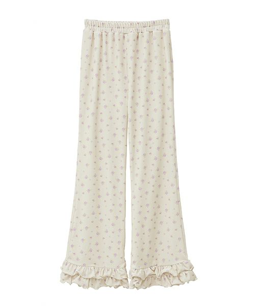 FLOWERY FLARE PANTS | Candy Stripper（キャンディ