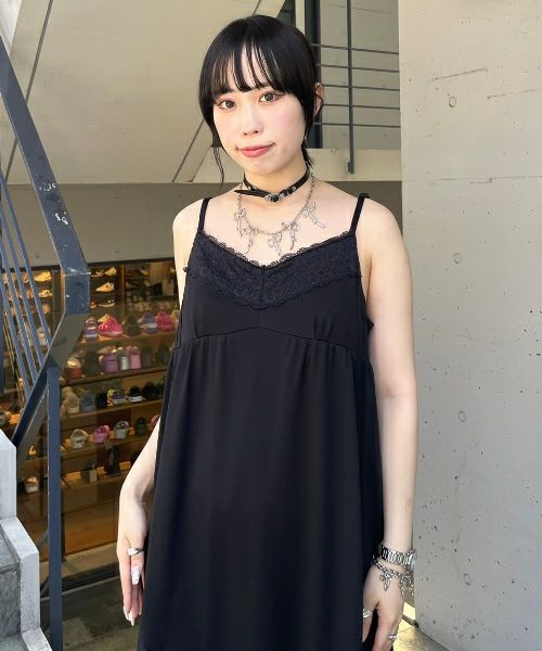 LINGERIE MESH ONE-PIECE | Candy Stripper（キャンディ