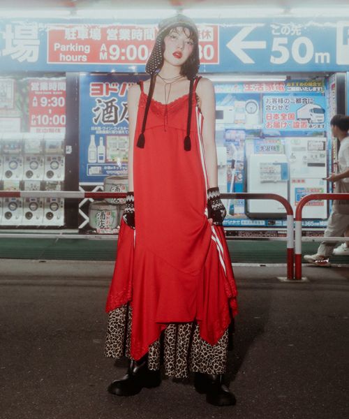 LINGERIE MESH ONE-PIECE | Candy Stripper（キャンディ