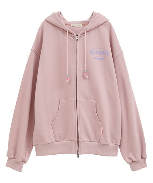 FLUFFY CLUB SWEAT HOODIE | Candy Stripper（キャンディ