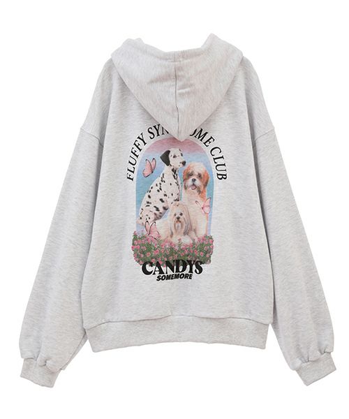 FLUFFY CLUB SWEAT HOODIE | Candy Stripper（キャンディ ストリッパー）｜オフィシャル通販サイトCANDY  STORE