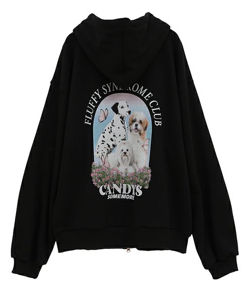 FLUFFY CLUB SWEAT HOODIE | Candy Stripper（キャンディ ストリッパー 
