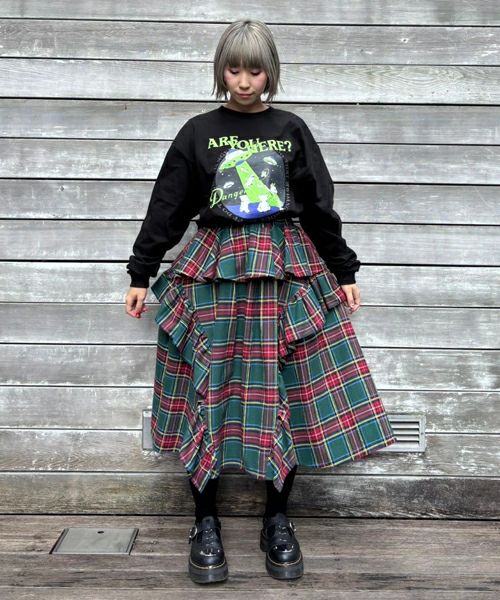 Candy Stripper（キャンディストリッパー）の「CHECK BELTED