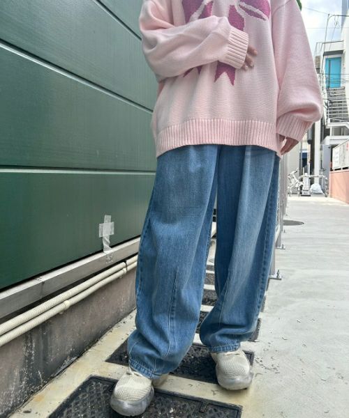 CND CURVE DENIM PANTS | Candy Stripper（キャンディ