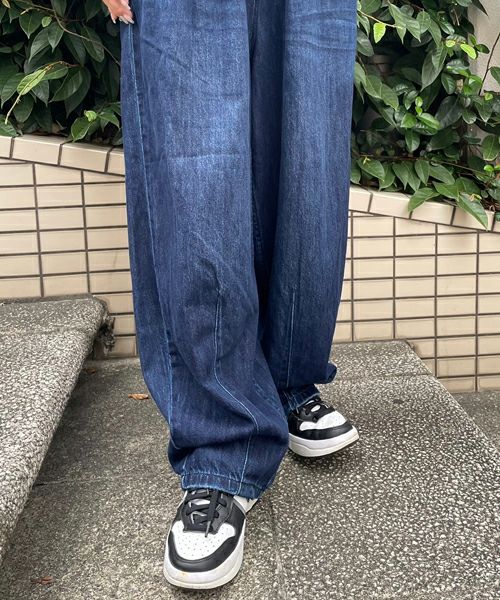 CND CURVE DENIM PANTS | Candy Stripper（キャンディ